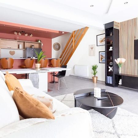 Loft Tout Confort Avec Parking Et A Moins 15 Min Caen Et Des Plages Demouville Exterior foto