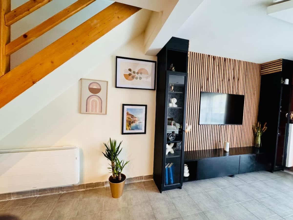 Loft Tout Confort Avec Parking Et A Moins 15 Min Caen Et Des Plages Demouville Exterior foto