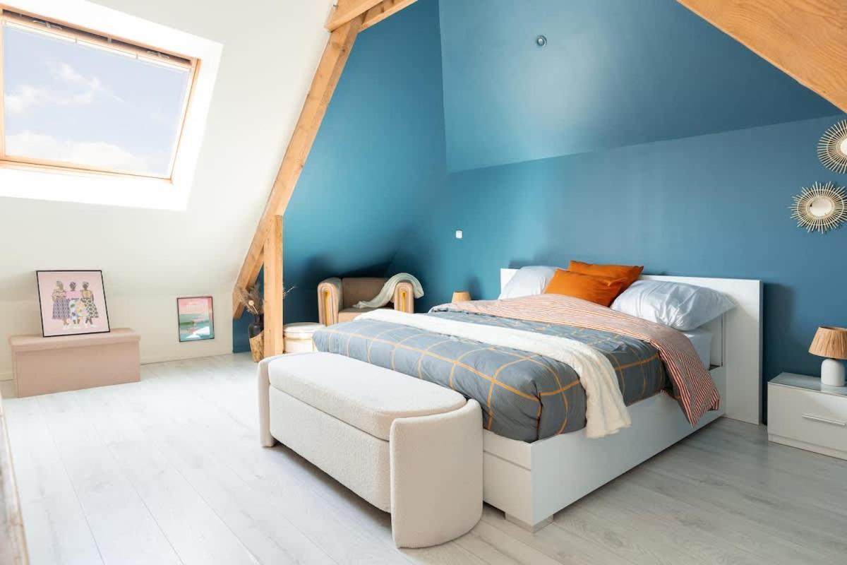 Loft Tout Confort Avec Parking Et A Moins 15 Min Caen Et Des Plages Demouville Exterior foto